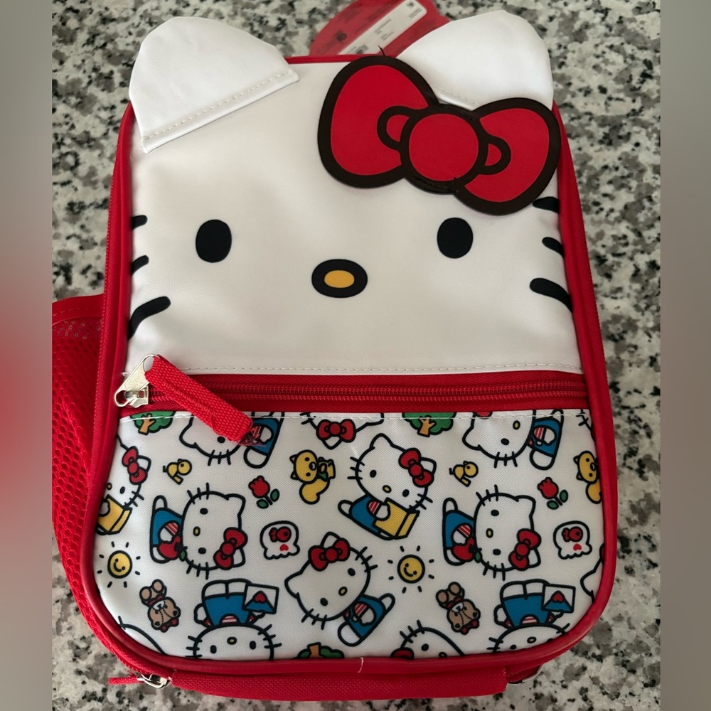Hello Kitty Red and White Lunchpack
